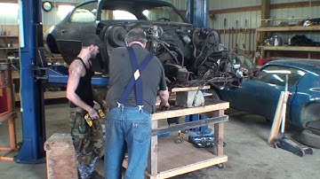 1976 SE Trans-Am (video 43) remove all suspension and front subframe.