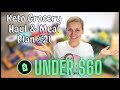 Keto Grocery Haul & Meal Plan #21 | Budget Friendly | Under $60