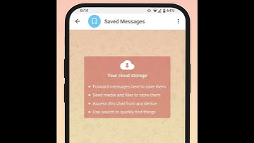 How to backup your saved message in |Telegram|