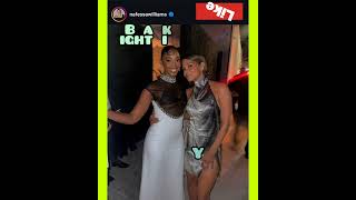 Halle Berry Looks Stunning In Silver Mini Dress & Nafessa Williams Wears Daring B&W Gown