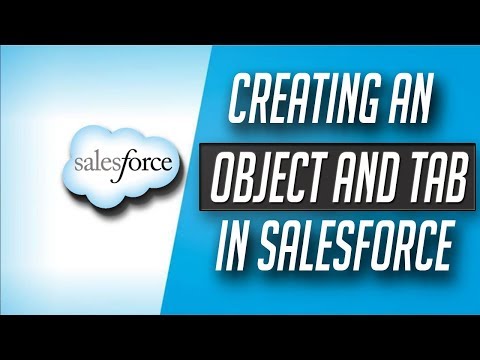 how to create custom object and tab in salesforce - Salesforce Tutorial in hindi #4