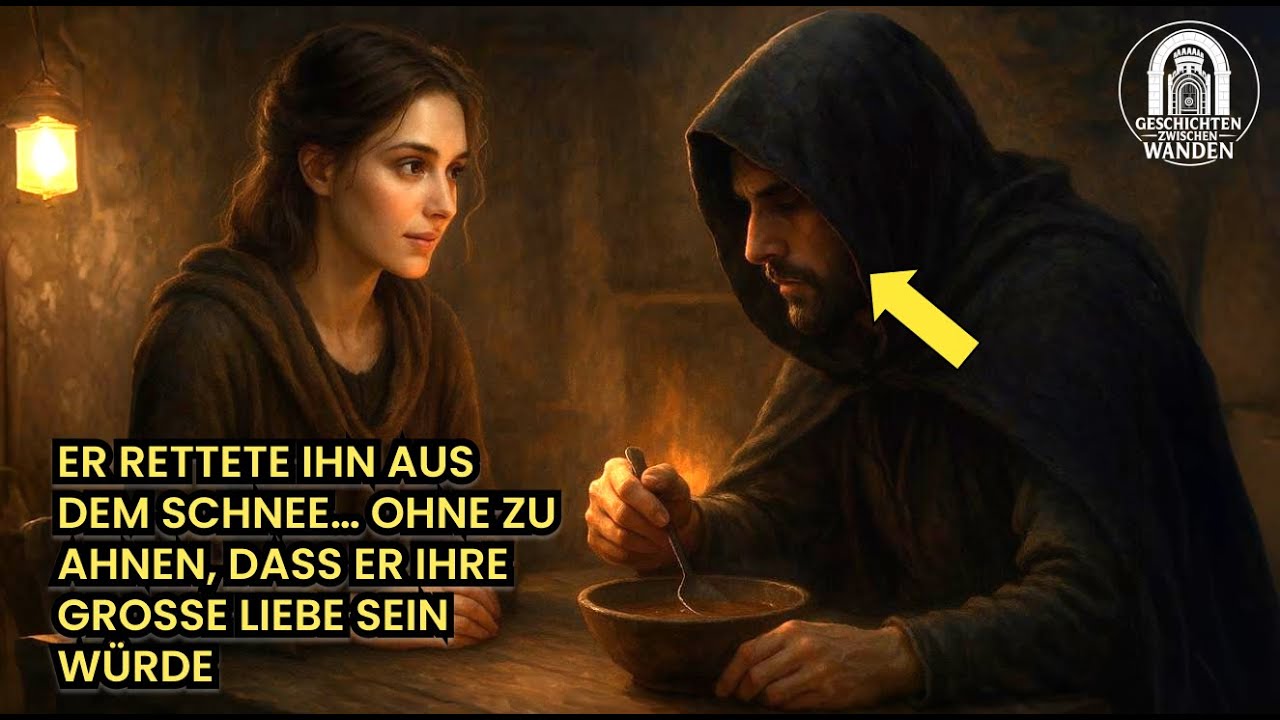 Junge Witwe gab einem erfrorenen Fremden Unterkunft… ohne zu wissen, dass er der Thronfolger war