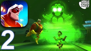 BattleHand Heroes - The Sky Train - Gameplay Walkthrough Part 2 (iOS Android)