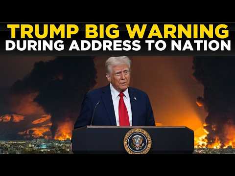 US-IRAN WAR LIVE: Donald Trump Addresses Nation Amid Iran War, America on Edge