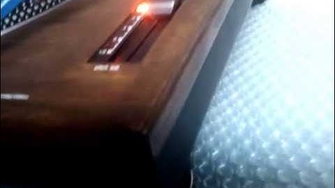 TECHNICS SL1200 - 1210 mkII custom all WOOD LED BLUE LIMITED EDITION OF angeloprof_a@libero.it