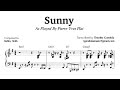 Sunny pierreyves plat piano transcription