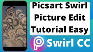 Swirl Picsart Edit How to Edit Swirl CCW Effect On Picsart Swirl Picsart TikTok Tutorial screenshot 4