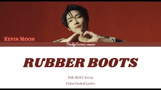 THE BOYZ Kevin - 'RUBBER BOOTS' Color Coded Lyrics