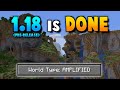 Minecraft 1.18 Is Finished? Caves & Cliffs Part 2 Release Date