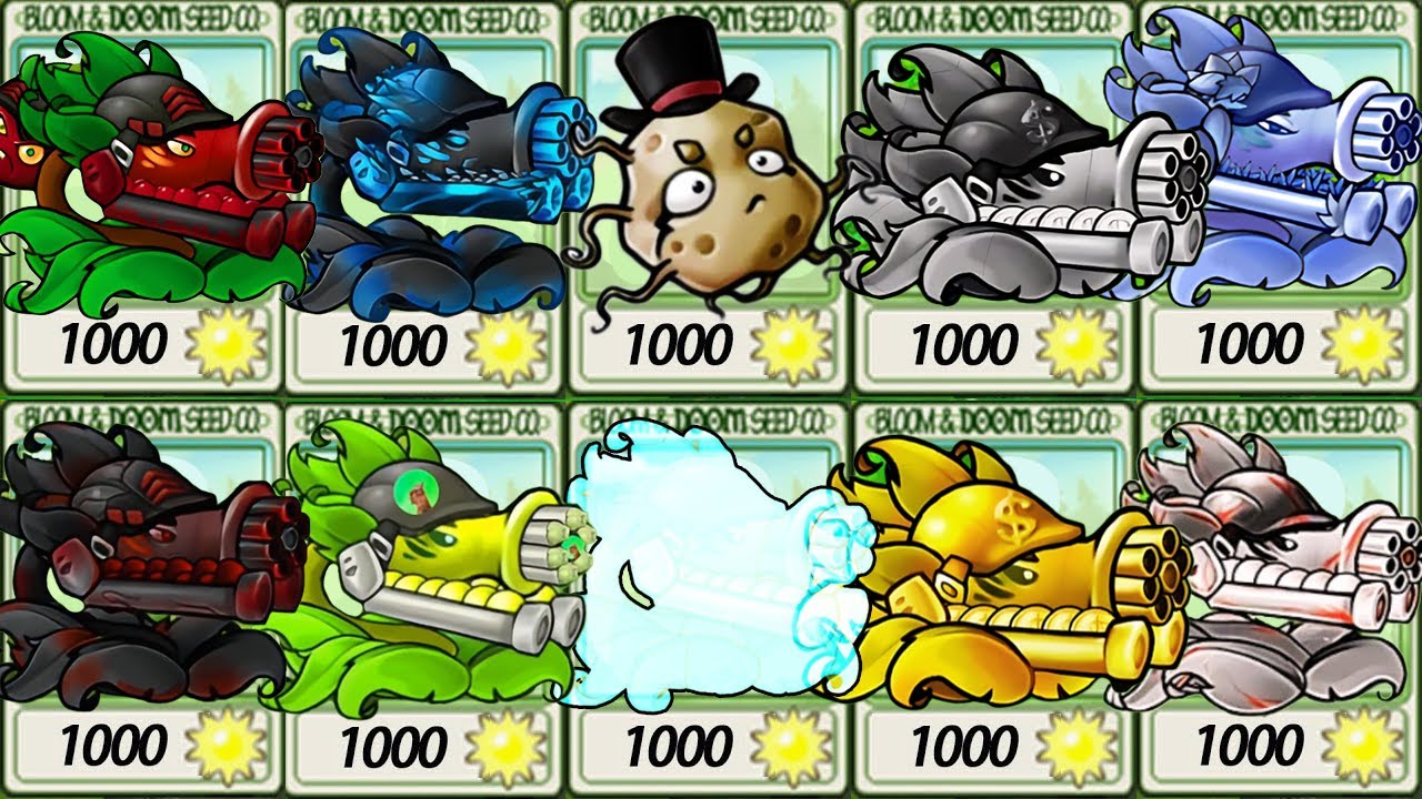 PvZ Fusion 3.3 – Top HARDEST Maps for Team Machine Turret!