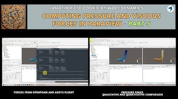 🍪 CFD cookie - Computing pressure and viscous forces in paraview | Part 5
