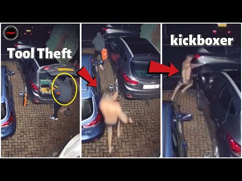 [ Instant karma ] UK : CCTV Attempted Tool Theft & Caught | Birmingham 🇬🇧 ​⁠​⁠@TheUKMediaWatch