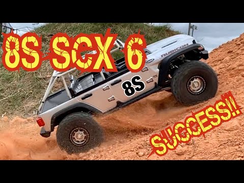 SCX6 on 8S