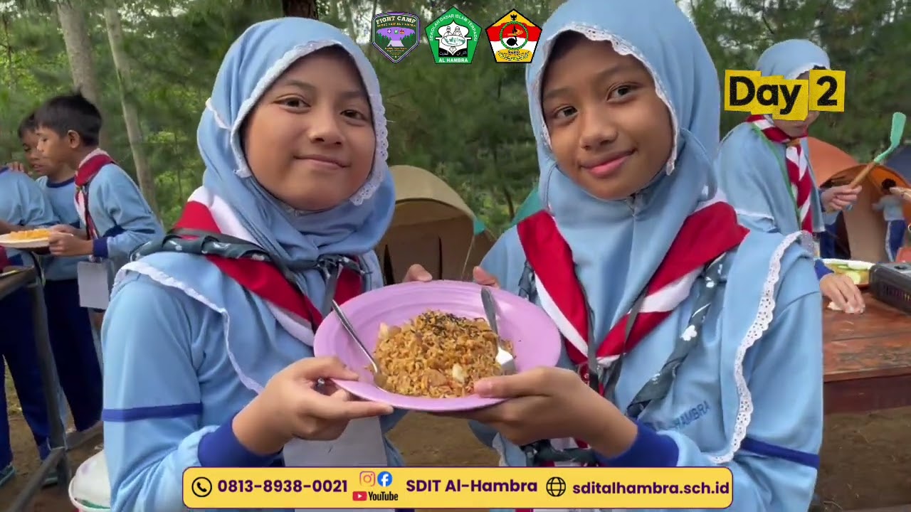 Kegiatan kemah penggalang tahun 2025 di #lingkunggunung bogor