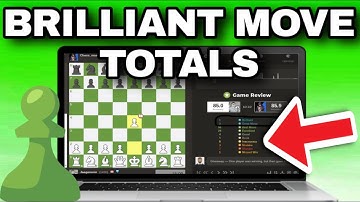 How To See Total Brilliant Moves In Chess.com (Tutorial) 2024