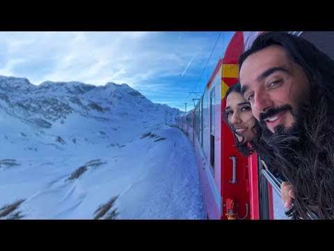 Así es viajar en TREN por SUIZA