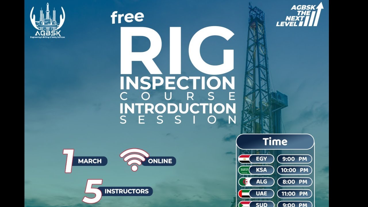 Rig Inspection Course Forum