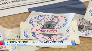 Early voter turnout spikes ahead of August primary