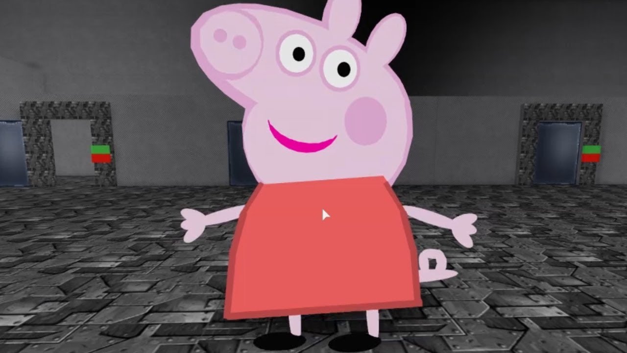 Roblox Piggy 2d Peppa Pig Jumpscare Roblox Piggy Custom Youtube