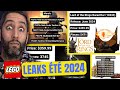 LEGO LEAKS ETE 2024 : STAR WARS, LOTR BARAD DUR?, HARRY POTTER, NINJAGO