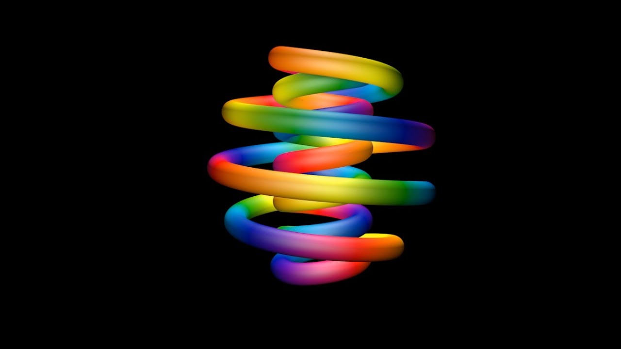 C4d abstract Looping Spiral cinem 4D tutorial ........cinema 4d ...