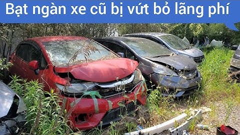 Khám phá bãi xe ô tô cũ vứt rác ở Nhật Bản,tìm hiểu xem người Nhật có dùng lại xe cũ hỏng không