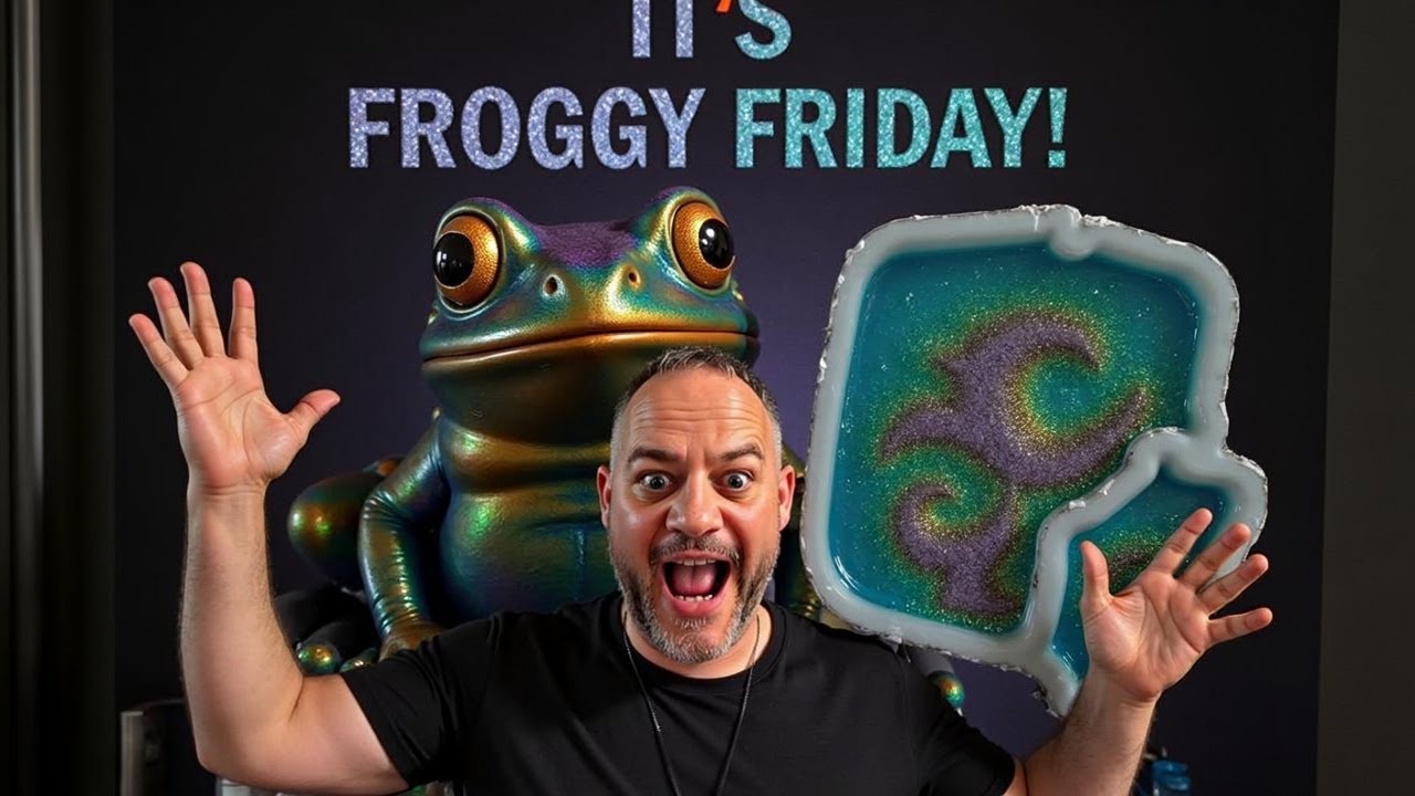 🐸 IT’S FROGGY FRIDAY – He Makes a HUGE FROG & a Mould! Will it WORK? 🐸