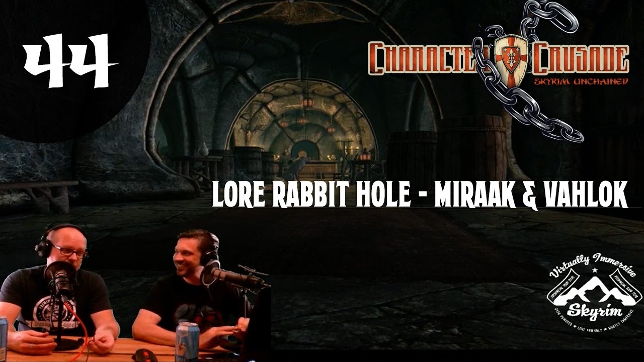 CC44: The Lore Rabbit Hole - Miraak & Vahlok - YouTube