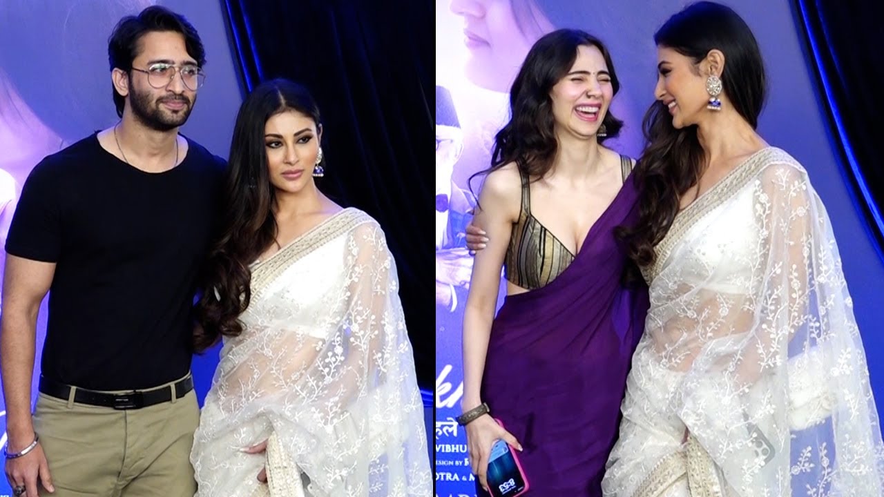 Shaheer Sheikh & Mouni Roy Grace 🤩 | Gustaakh Ishq|  Screening | MS shorts MS Bollywood