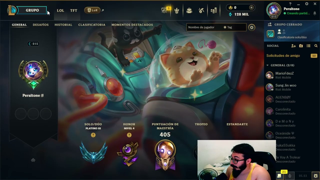 PERALTONE VUELTA TRAS FINDE CHILL | RACHA DERROTAS OFFSTREAM - EL MEJOR PIKE DE EUW BAJA A PLATINO 4