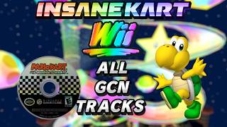 Insane Kart Wii v3.0.0: Playing all Versions of all GCN Courses (200cc, Random Items)
