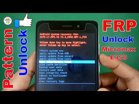 HARD RESET Micromax Canvas Mega E353 FRP Unlock