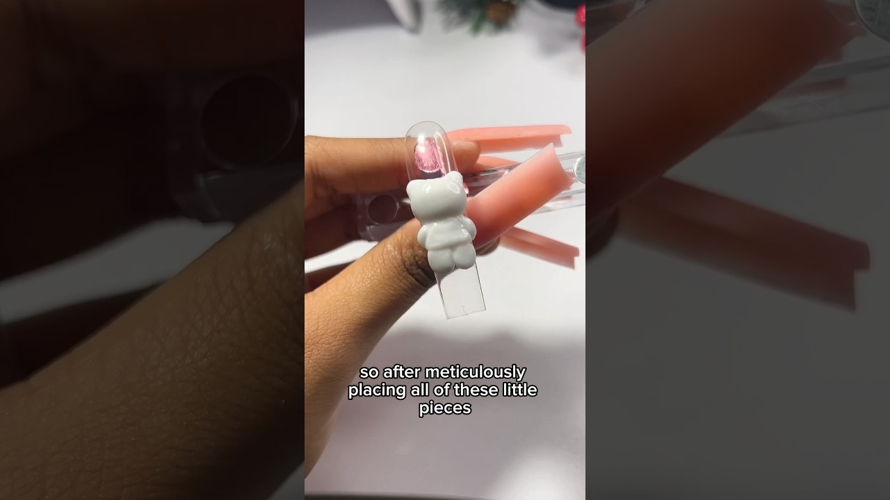 making a custom nail charm bc ✨innovation✨