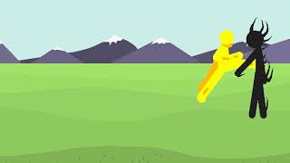 Elements volt vs Razer (Stick Nodes) inspired by son goku anims