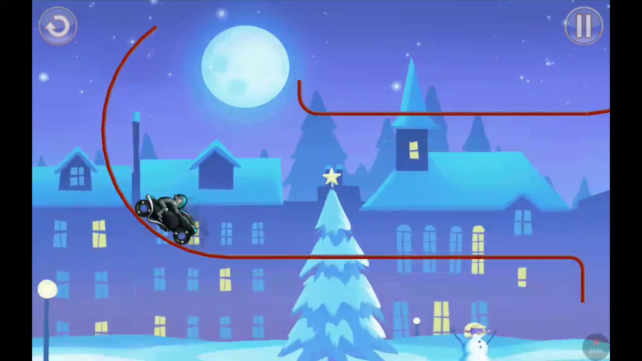 Bike Race ultra bike tricks in Christmas levels YouTube