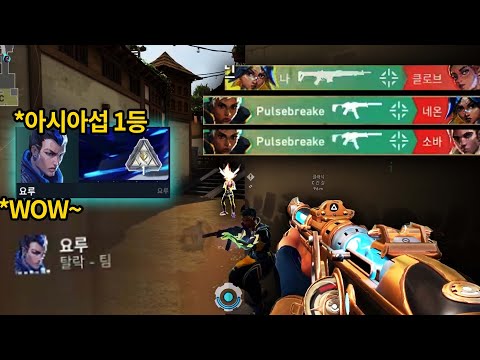 현 아시아 서버 랭킹 1등에게 포사튀를 보여주다