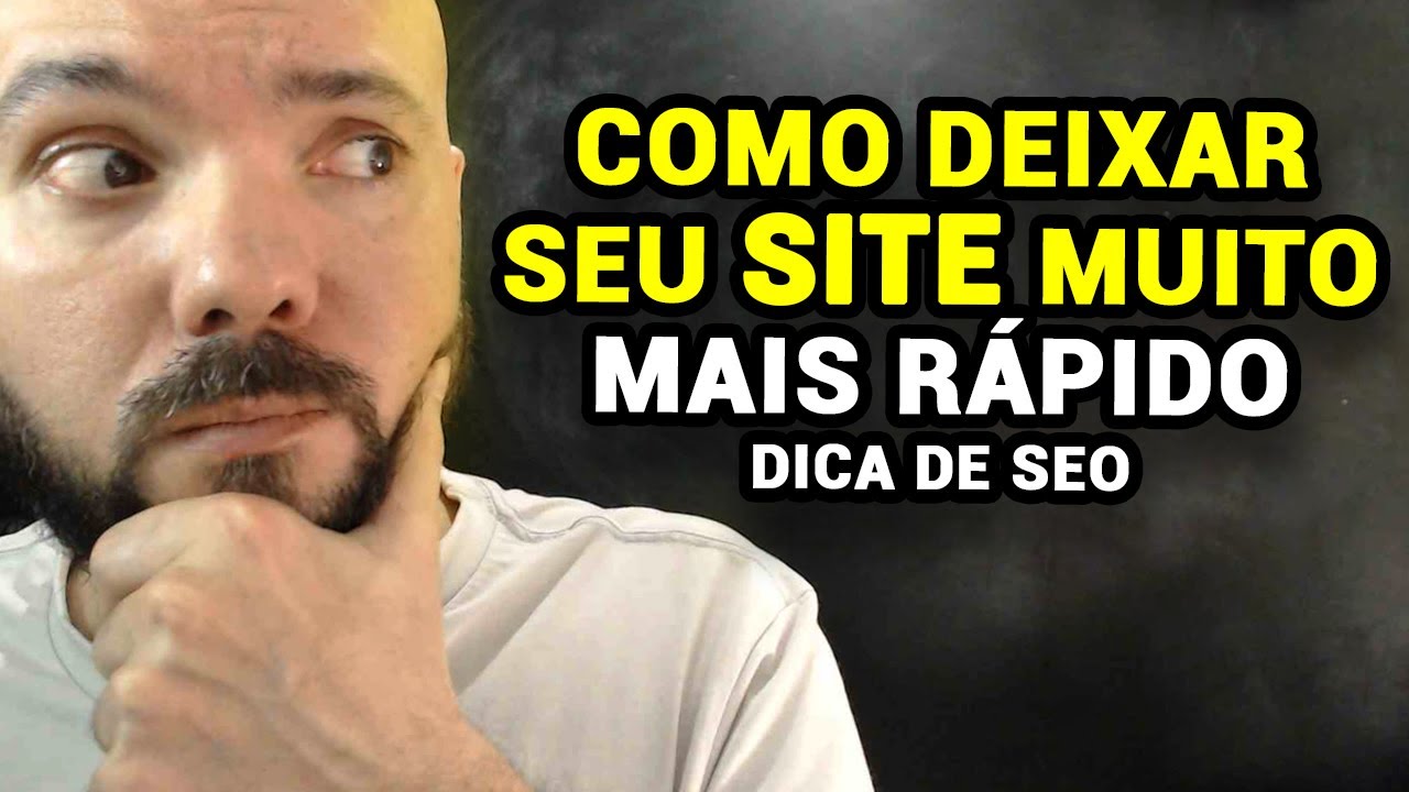 Como deixar seu site mais rápido - dica de SEO 2021 - YouTube