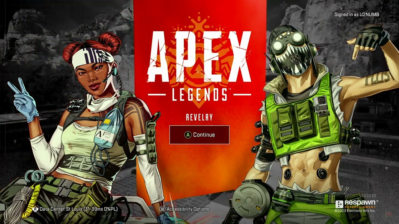 Apex Legends: Revelry Title Screen (PC, PS4, Xbox One, Switch