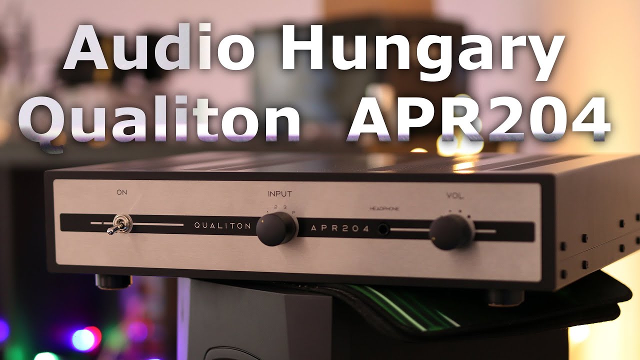 Audio Hungary Qualiton APR204 Preamplifier Tube Preamp For Stereo