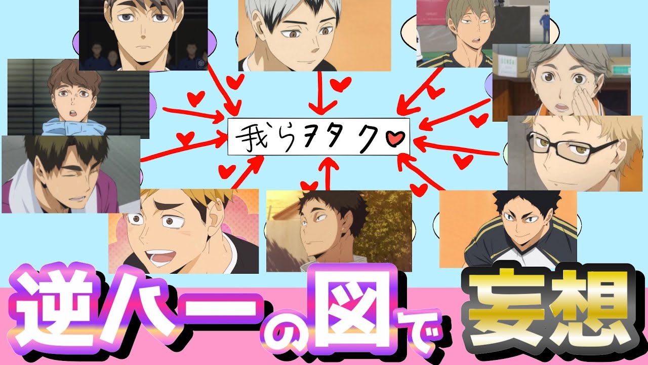 【ハイキュー!!】逆ハーご都合妄想ほど好きなものってないよな