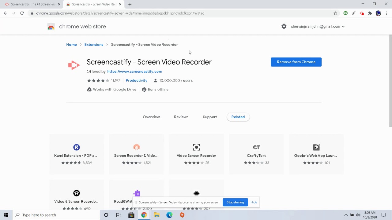 How to download Screencastify YouTube