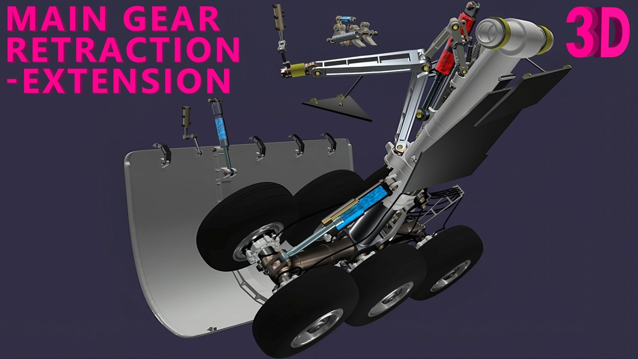 Main Landing Gear Retraction and Extension System