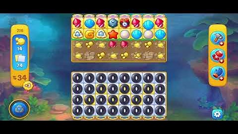 Fishdom Get Dynamite for 30 Minutes and Win Strikes from Level 212 - 224