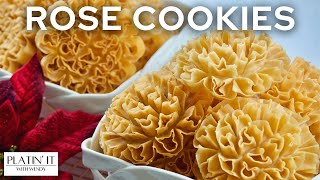 Easy CRISPY Rose Cookies | Lotus Blossom Cookies | Acchu Murukku
