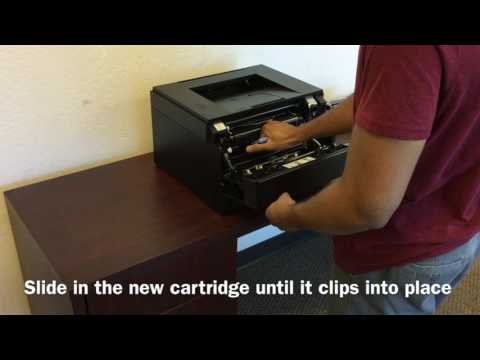 How to Replace a Dell 2350d / 2350dn Toner Cartridge
