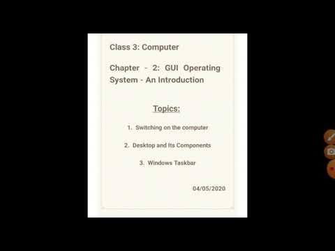 Class 3 computer chapter 2 - YouTube