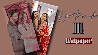 HOW TO MAKE OWN IDOL WALLPAPER || screenshot 3