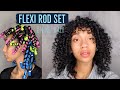 FLEXI ROD SET ON WET HAIR | MIELLE ORGANICS BRAZILIAN LINE