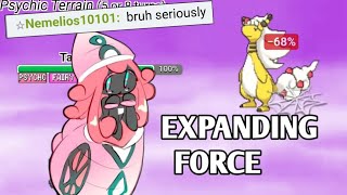 TAPU LELE FINALLY GETS EXPANDING FORCE AND IT'S BROKEN
