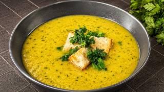 Ich mache diese Zucchini Suppe alle 3 Tage selber! Rezept ist gesund! Die beste Suppe, lecker